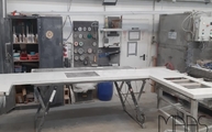 Produktion - Lagoon Silestone Arbeitsplatten mit Ausschnitten