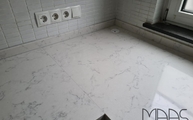Lagoon Silestone Arbeitsplatte in Marmoroptik