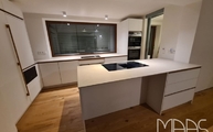 Limestone Ivory Marazzi Arbeitsplatten in Bonn montiert