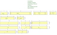 CAD Zeichnung der 14 Porcelanosa Fensterbänke