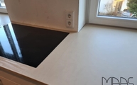 Sasea Dekton Arbeitsplatte mit Kochfeld