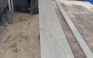 Produktion - Soke Dekton Fensterbank und Wischleiste