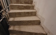 Aufmaß der Treppe in Bornheim