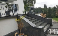 Granit Treppen Nero Impala in Bornheim