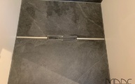 Slate Black Level Keramik Duschboden