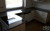 Montage in Braunschweig: Silestone Calypso Arbeitsplatten