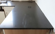 Polierte Silestone Calypso Arbeitsplatte