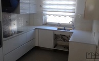 Montage in Bremen der Classic White Silestone Arbeitsplatten