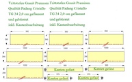 Zeichnung der Granit Trittstufen und Granitplatten