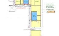 CAD Zeichnung der L-Küche in Bruckmühl