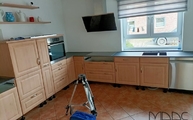 Küche in Brüggen mit Granit Black Marazzi Arbeitsplatten
