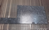 Produktion -  Steel Grey Granit Arbeitsplatte mit satinierter Oberfläche