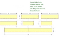 CAD Zeichnung der Granit Fenstebänke