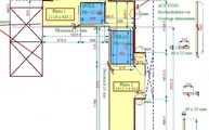 Zeichnung der Domoos Dekton Arbeitsplatten