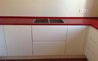 Caesarstone Arbeitsplatte 7450 Ruby Reflections 