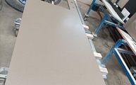 Produktion - Noka Silestone Arbeitsplatte mit Ausschnitt