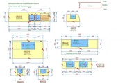 CAD Zeichnung der Silestone Amazon Arbeitsplatten und Waschtischplatten