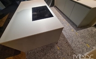Montage der Moone Dekton Arbeitsplatten in Darmstadt