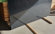 Silestone Waschtischplatte und Wandplatten Negro Tebas in Loitz bei Demmin geliefert 
