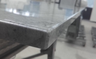 Marmor Tischplatte Superlative White in 2 cm Stärke 