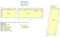 CAD Zeichnung der Platten in Dortmund