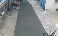 Produktion - Laminam Arbeitsplatten Calce Nero in 2 cm
