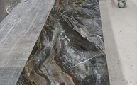 Produktion - Orobico Dark Porcelanosa Arbeitsplatte in 1,2 cm