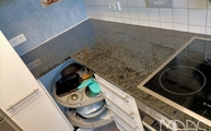 Polierte Nero Angola Granit Arbeitsplatten 