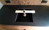 Spüle in der Sirius Dekton Arbeitsplatte
