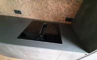 Ceranfeld in der Sirius Dekton Arbeitsplatte