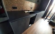 Sirius Dekton Arbeitsplatte in Düsseldorf montiert