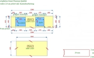 CAD Zechnung der Granit Arbeitsplatten