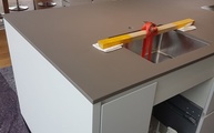 Kücheninsel mit Dekton Arbeitsplatten Galem
