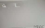 Polierte Iconic White Silestone Arbeitsplatte