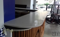 Polierte 5000 London Grey Caesarstone Thekenabdeckungen