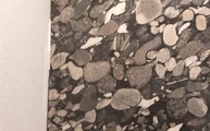 Granitplatten Marinace Nero als Wandfliesen