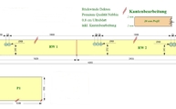 CAD Zeichnung der Dekton Rückwände