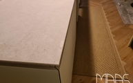 Nebbia Dekton Arbeitsplatte in UltraMatt