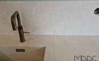 Spüle in der Nebbia Dekton Arbeitsplatte