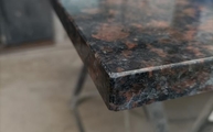 Produktion - Tan Brown Granit Kaminabdeckung mit polierter Oberfläche