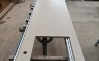 Produktion - Auschnitte in der Danae Dekton Arbeitsplatte