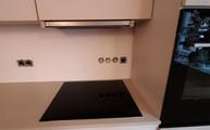 Ceranfeld in der Danae Dekton Arbeitsplatte