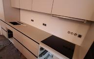 Danae Dekton Arbeitsplatte in Düsseldorf montiert
