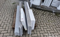 Lieferung der Granit Tritt-, Setzstufen und Fliesen Rosa Beta in Heckelberg-Brunow bei Eberswalde