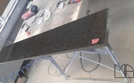 Produktion - Granit Fensterbank Kingston Black