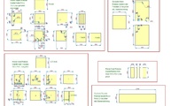 CAD Zeichnung der Naturstein Produkte