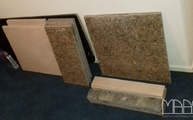 Granit Fliesen und Platten Giallo Veneziano in Eindhoven geliefert
