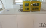 Caesarstone 5000 London Grey Arbeitsplatten in Eisenstadt/ Österreich geliefert und montiert