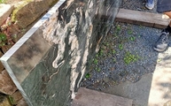 Lieferung in Engelskirchen der Belvedere Granit Tischplatte