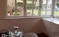 Montage in Essen: Silestone Arbeitsplatten und Fensterbank Blanco Zeus Extreme